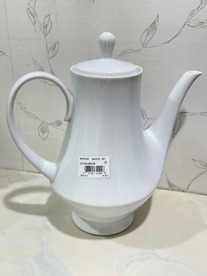 NEW Noritake PLAIN WHITE Contemporary COFFEE POT LID