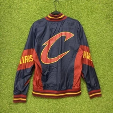 Cleveland Cavaliers Windbreaker Jacket Men’s Medium AOP Cavs Full Zip Up Sports
