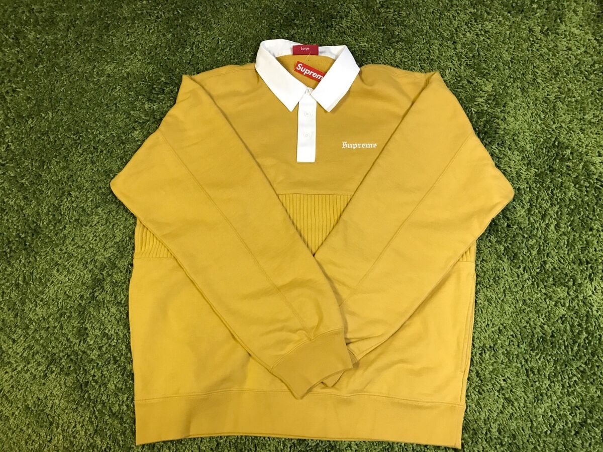 Supreme F/W 2017 Rugby Sweatshirt Size M Box Logo | eBay Supreme F/W 2017 Rugby Sweatshirt Size M Box Logo | eBay