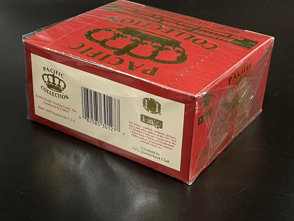 1994 Pacific Collection Football Factory Sealed Box 36 Packs Marquee Prisms - Image 2 of 3