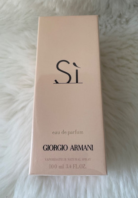 Giorgio Armani Si Eau de Parfum 100 ml Neu OVP