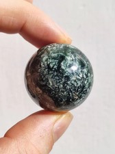 Seraphinite / Serafinite / Clinochlor ~ Magic Gemstone Ball Massage & Decoration S