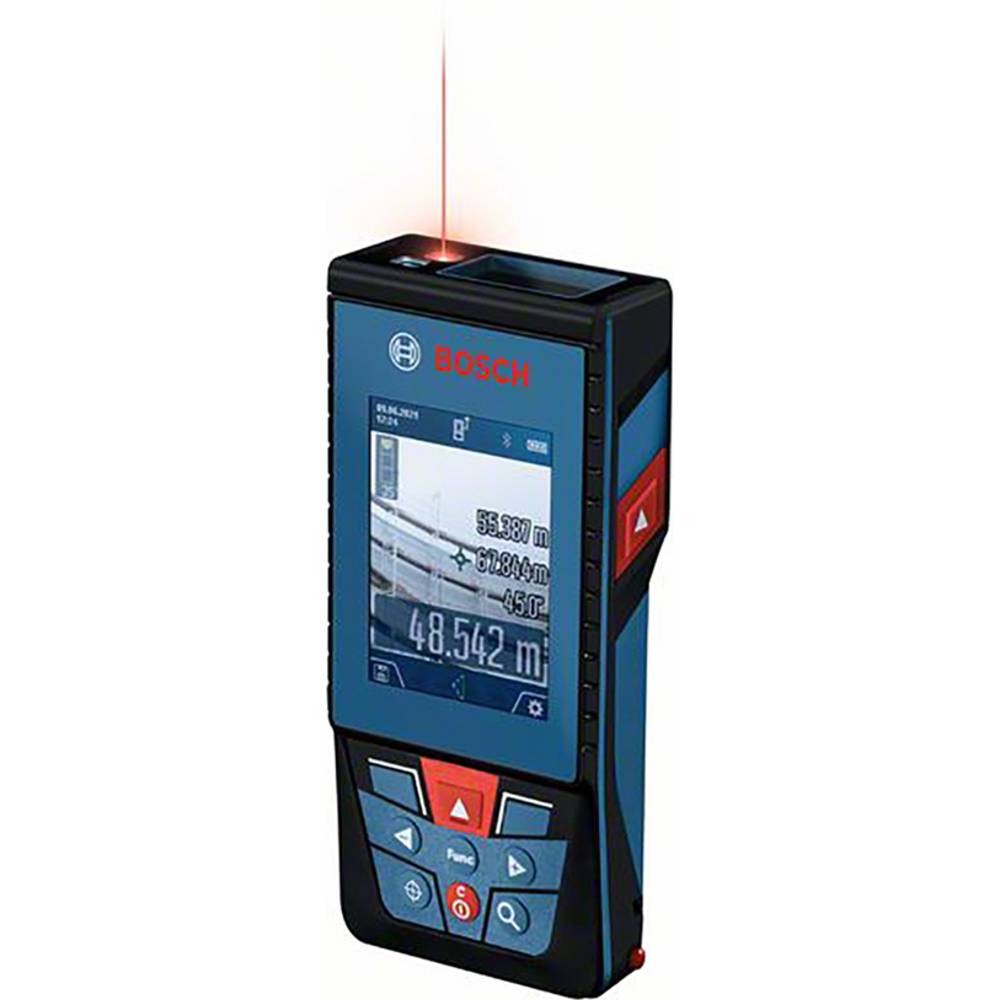 Bosch GLM 100-25 C télémètre connecté écran couleur pour lecture instantanée