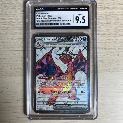 Charizard Ex - 2023 Black Star Promo #056 -Pokemon CGC 9.5 Mint+