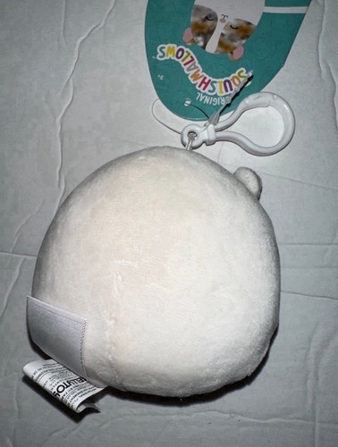 Pax Squishmallows the Hamster 3" Clip-On Keychain Plush - Picture 6 of 6
