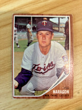 1962 Topps Baseball Hal Naragon, Minnesota Twins #164