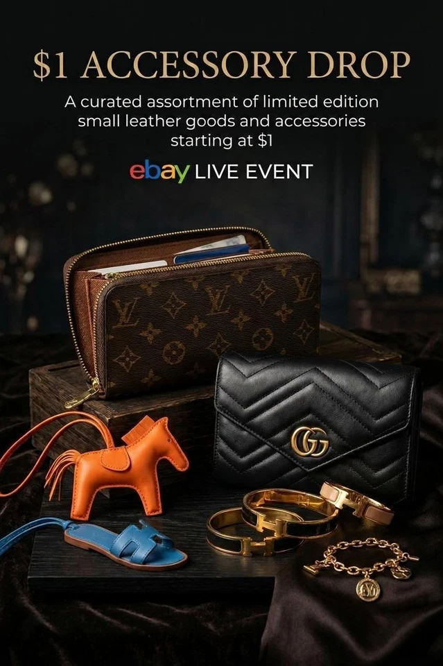 $1 Accessory Edit: Extraordinary Luxury Goods - Don't Miss $1 Starts!