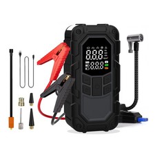 Car Jump Starter 10000mah With Air Compressor - Battery Charger Jumper Booster Car Jump Starter 10000mah With Air Compressor - Battery Charger Jumper Booster