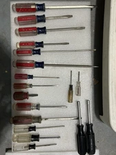 Highly Collectible Craftsman Vintage Screwdrivers. Great Usable Condition.