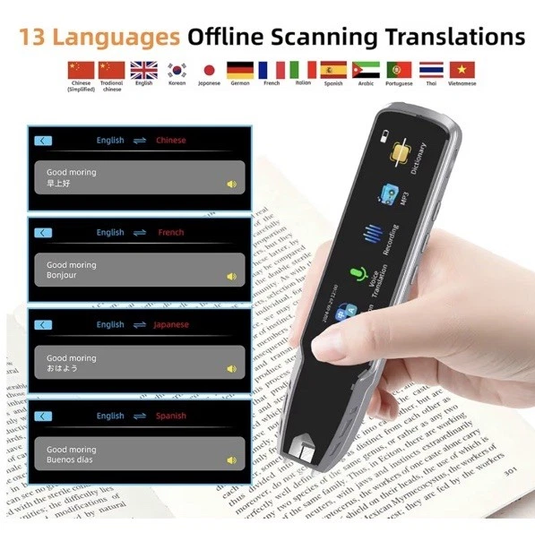 Translator Pen And Scan Reader Pen For Dyslexia, Language Learners, 112 Lang NEW - Image 2 of 4