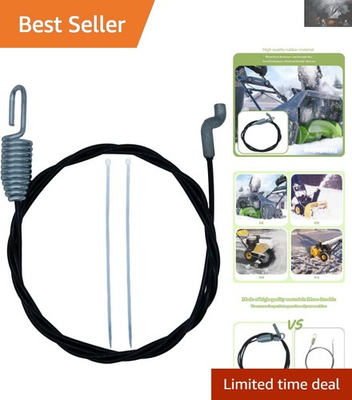 #ad Precision Fit Snowblower Clutch Cable Works with MTD White Outdoor Models $13.29