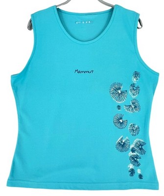 Mammut Damen Rundhals Ärmellose T-Shirts Größe M
