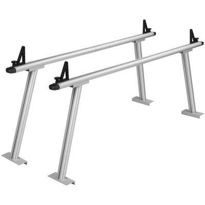 NEW VEVOR Truck Rack,800 lbs Capacity,71''x32'' Aluminum Ladder Rack for Truck wit