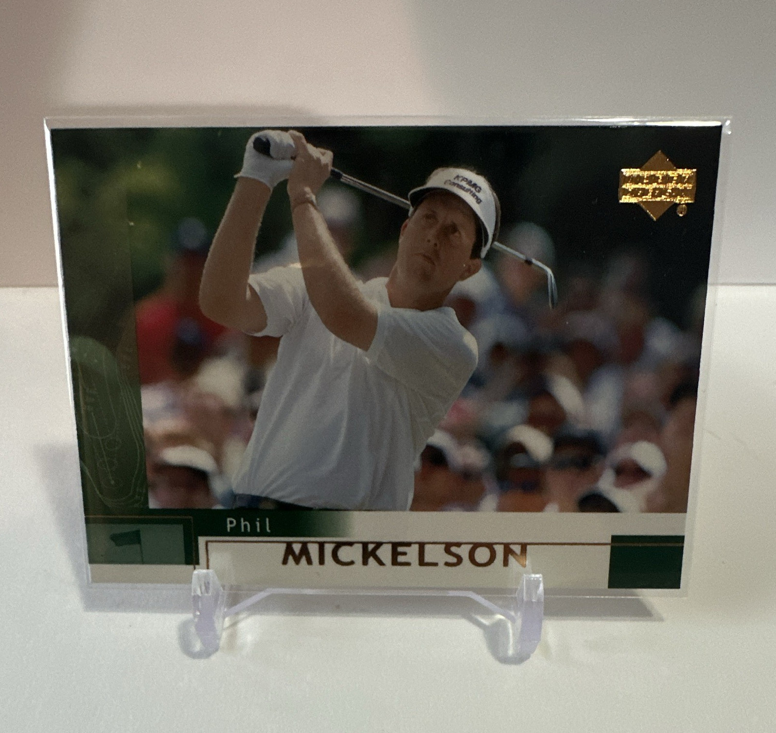 Upper Deck 2002 Phil Mickelson Golf Card #41 Base Set PGA Tour