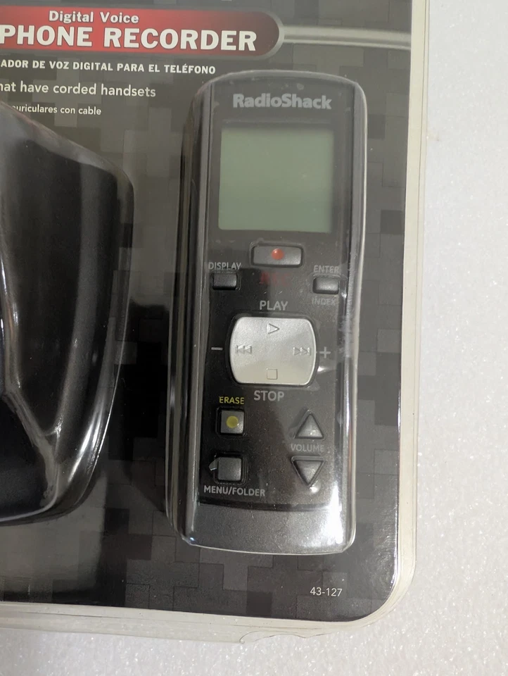 RadioShack 43127 Digital Voice Telephone Recorder - Image 3 of 4