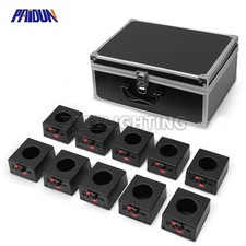 PAIDUN 10 PIEZAS Efecto Briga Mini Chispa Fría Máquina Base Doble Control Remoto