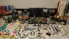 HUGE Vintage Antique Estate Costume Jewelry Lot Gold Plate Signed High End 321pc