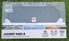 Altec Lansing Jacket H2O 4 Rugged Wireless Speaker 10 Hours Bluetooth IP67
