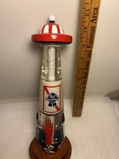 PBR PABST BLUE RIBBON ART UFO BEER EXTRACTION draft beer tap handle. WISCONSIN