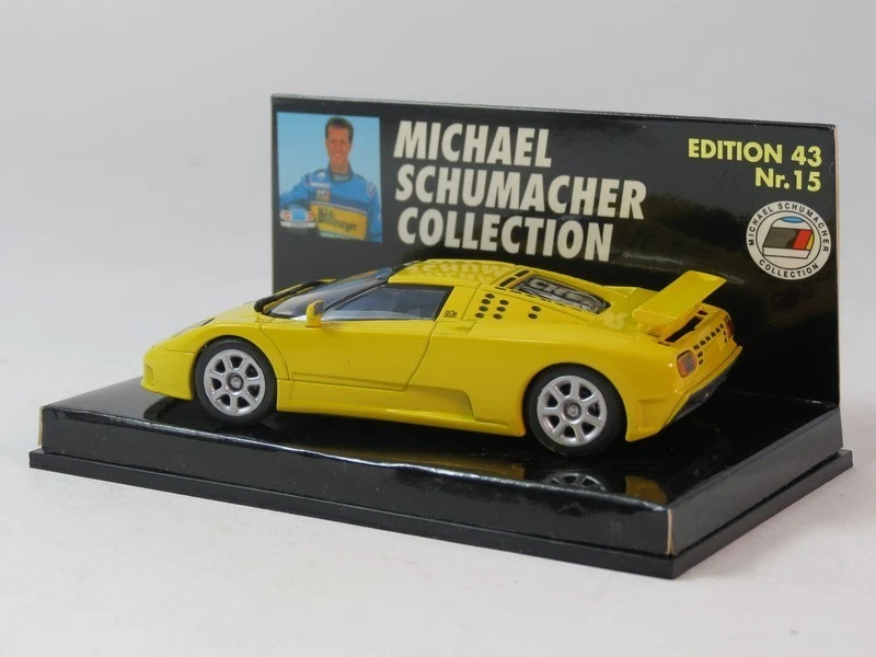 Minichamps Bugatti EB110 Michael Schumacher 1994 MSC #15 1/43 510430012 - Immagine 2 di 4