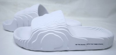 ADIDAS Adilette 22 Slides 11 NEW w Box/Tag‎ ALL WHITE HQ4672 Sz 12 Men Shoes Size 12 - adidas ADILETTE 22 WHITE SLIDE SANDAL 2023 HQ4672  main image 2