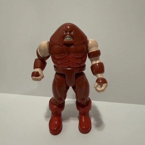 Marvel X men Juggernaut Action Figure 1991 Toy Biz Red 90s Vintage Vtg 5” VGC