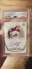 2021-22 SP Authentic Future Watch Auto #121 Alex Newhook 777/999 RC