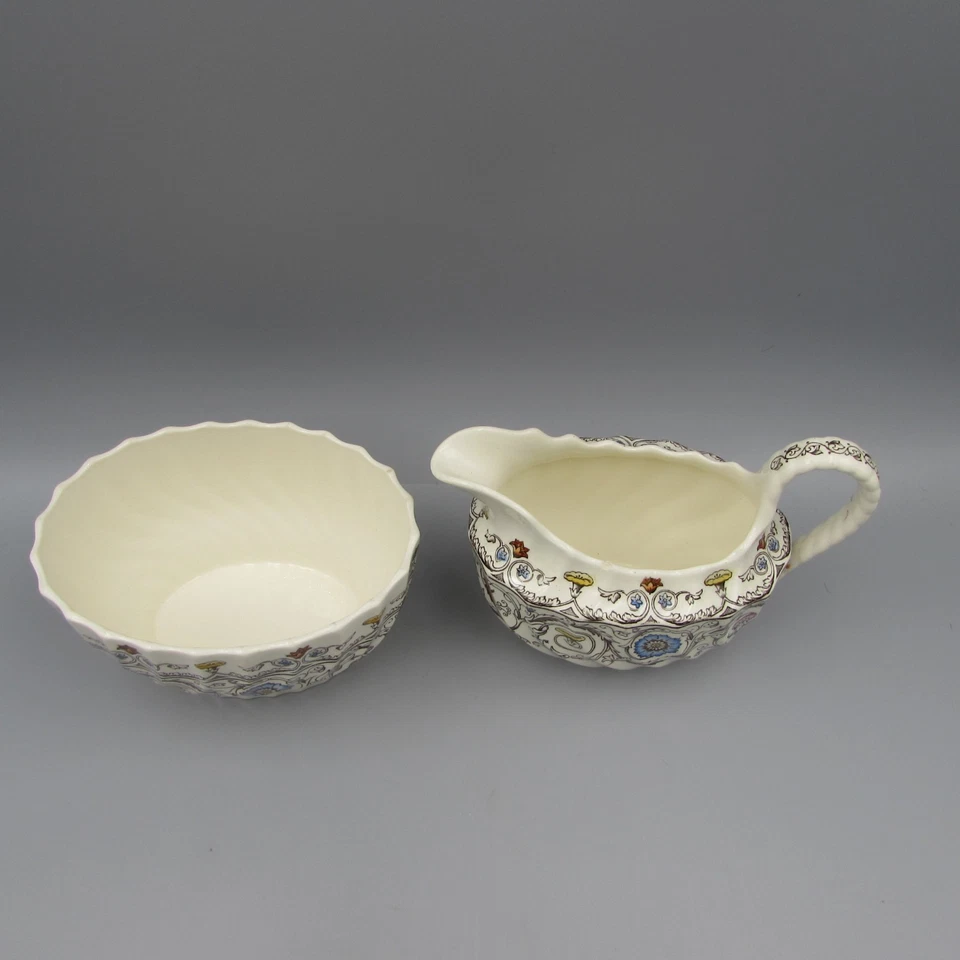 Spode England FLORENCE - Creamer & Sugar Set * - Image 2 of 4