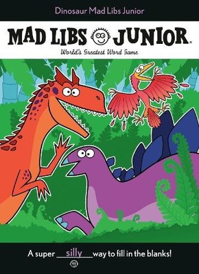 Elizabeth Hara Dinosaur Mad Libs Junior (Taschenbuch) Mad Libs Junior