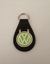 Volkswagen  Key Fob Ring Leather  Fits  Golf Beetle Etc 