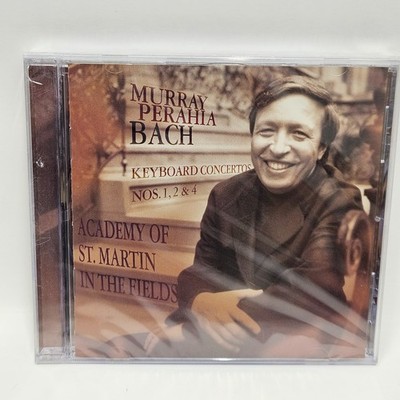 Bach Keyboard Concertos Nos 1 2 4 Murray Perahia ASMF CD 2001 US Classical New