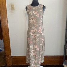 Vintage Lauren Ralph Lauren Long Silk Floral Dress. 90’s Modest Y2K . Size 2 P