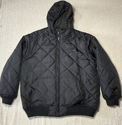 Route 66 Original Clothing Co Winter Bomber Jacket With Hood Men s Size XL