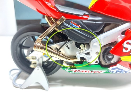 Honda RC211V MotoGP 2006 #24 Toni Elias - 1/12 Altaya **DIFETTO** - Foto 7 di 10