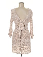Faithfull the Brand Women Brown Casual Dress 6