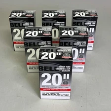 BELL (6 PACK) Bicycle Inner Tube Standard Valve 20" 1.75"-2.25" Black 7138931