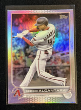 2022 Topps Update #US279 Sergio Alcantara Rainbow Foil Arizona Diamondbacks