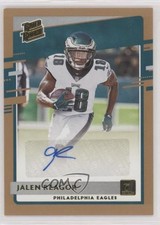 2020 Panini Donruss Rated Rookie Bronze Auto Jalen Reagor #315 Auto 05yi