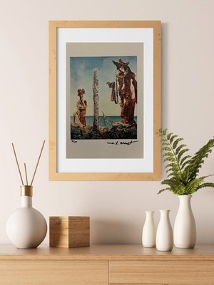 Max Ernst, Original Hand-signed Print with COA & Appraisal of $3,500