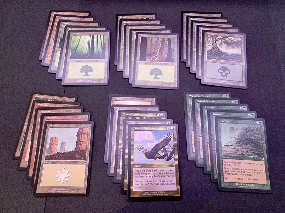 MtG Planeshift 'Domain' Theme Deck from 2001 | Opened – Complete - Image 4 of 4