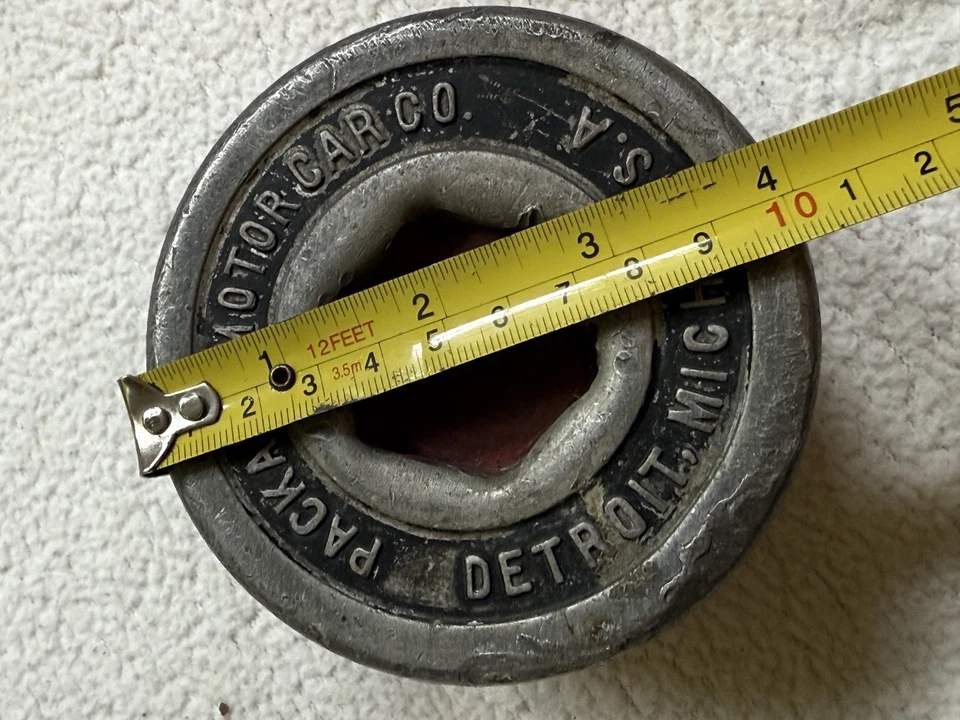 💙РЕДКИЕ КОЛПАКИ КОЛЕС 1926 PACKARD ~PACKARD MOTOR CAR CO. ~DETROIT ~ ВВИНЧИВАЮЩИЕСЯ - Изображение 2 из 4