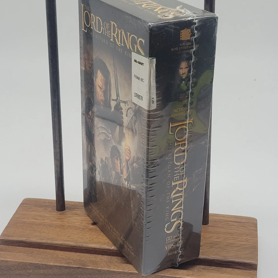 Новая запечатанная видеокассета The Lord of the Rings: The Return of the King 2x - Изображение 2 из 4