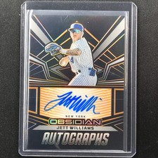 2023 Chronicles Mlb Jett Williams Obsidian Auto Electric Etch Orange 33/35