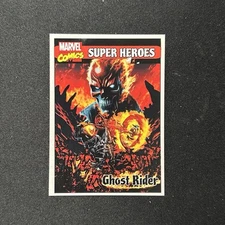 GHOST RIDER Retro 90s Artist Print Premium Comic Art Card Spirit of Vengeance