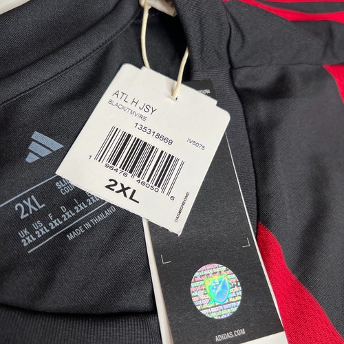 NWT Atlanta United FC 2024/25 Adidas Miguel Almirón #10 Jersey - 2XL Black/Red - Picture 5 of 6