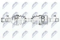 Nty Antriebswelle NPW-PL-111 FüR Saab