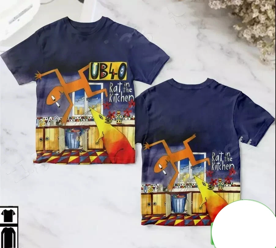 Ub40 Band Rat In The Kitchen Album 3D AOP Shirt Unisex POLYESTER S-6XL PH468