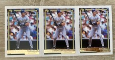 1992 Topps Lot Of 3- Dante Bichette #371 Gold Winner