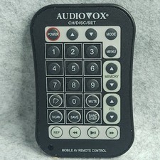 Audiovox Mobile AV Remote Control CH DISC SET Tested Works CR2025