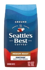 Seattle's Best Coffee Portside Blend Medium Roast Ground Coffee, 12 oz